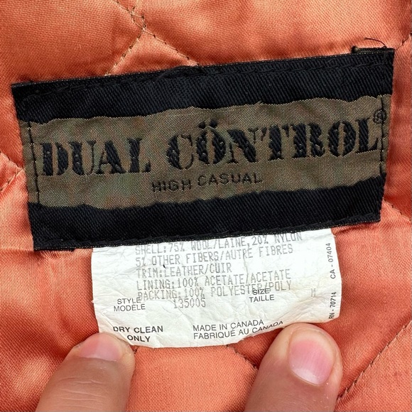 Vintage USA Military Air Force Men’s Flight Wool Bomber Jacket Size Medium - Picture 12 of 13